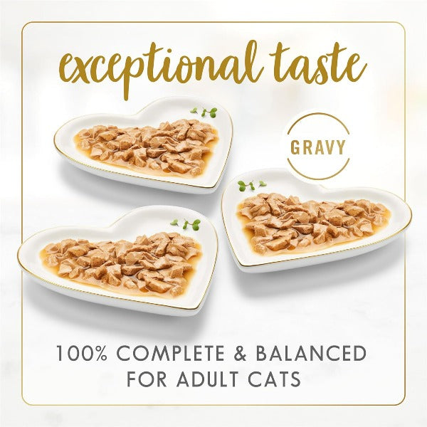 Fancy Feast Gravy Lovers Canned Cat Food - Variety Pack of Small Bites
