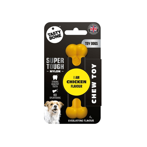 Delicious TastyBone Nylon Dog Chew with Chicken Flavor