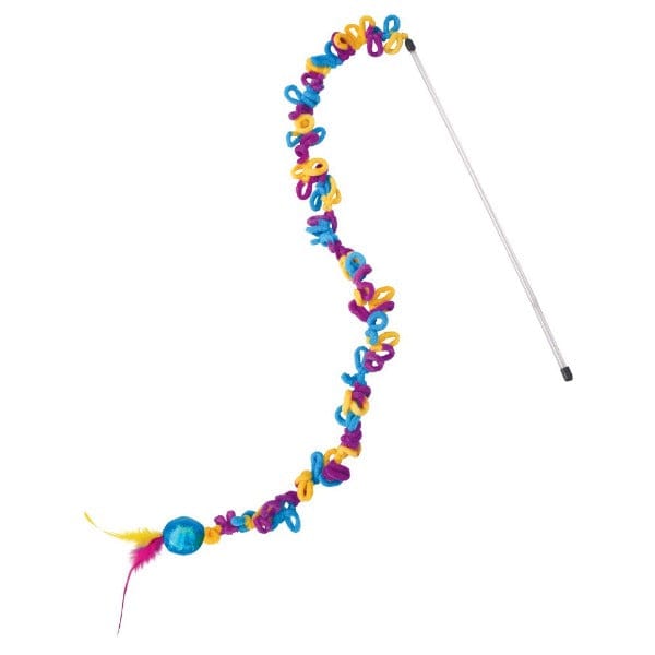 KONG North American Premium Teaser Loopz Interactive Cat Toy for Hunting and Play