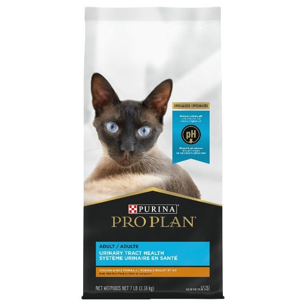Purina Pro Plan Adult Dry Cat Food - Specialized Chicken & Rice Formula for Urinary Tract Health