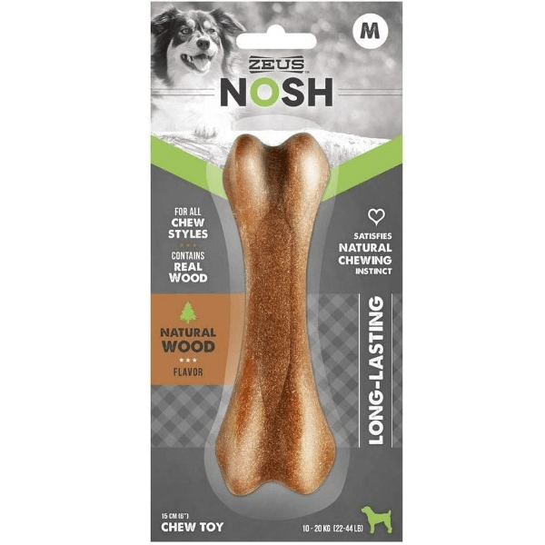 Zeus All - Life - Stage NOSH WOOD Durable Chew Bone for Dogs