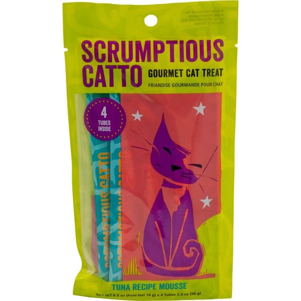 Irresistible Tuna Mousse Recipe Cat Treats in 4 - Pack