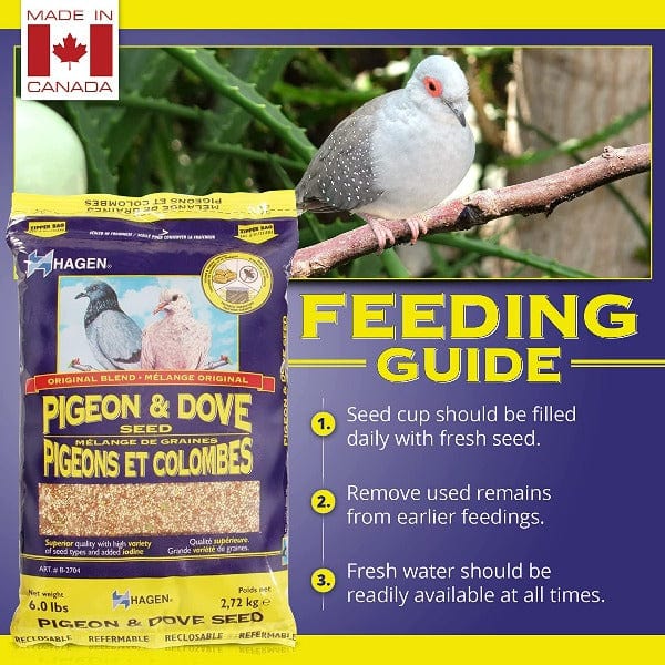 High - Quality Hagen VME Seed Blend for Pigeons and Doves
