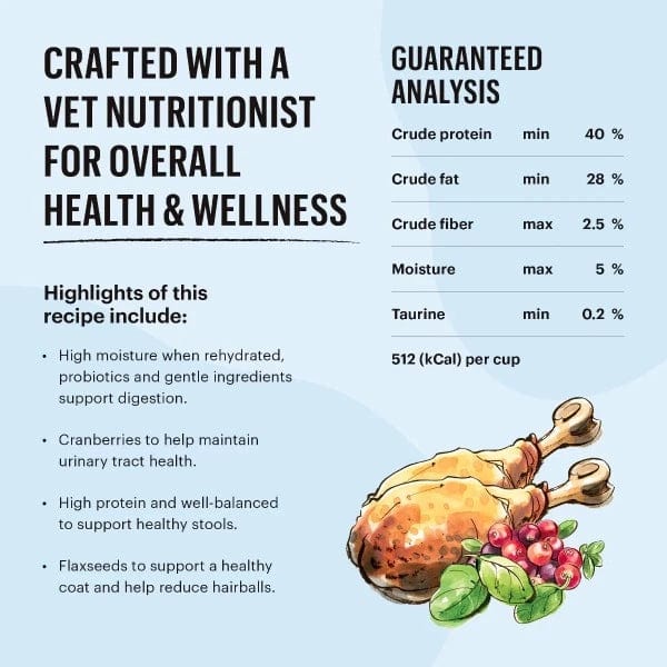 The Honest Kitchen Human-Grade Grain-Free Dehydrated Turkey Cat Food