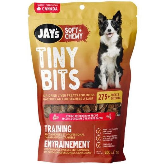 Jay's Soft, Chewy Peanut Butter Bacon Tiny Bits for Dog Training