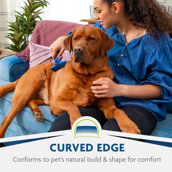 FURminator Large-sized De-Shedding Tool for Big Dogs with Long Coats