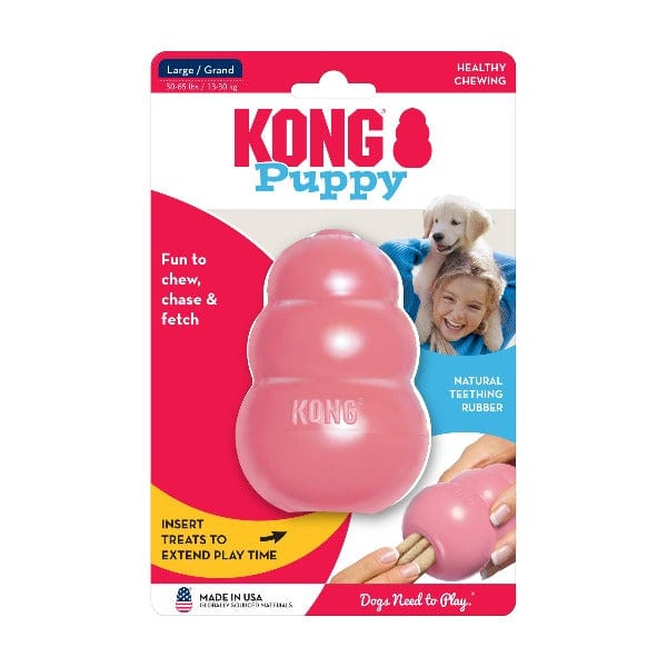 KONG Puppy Chew Toy - Ideal for Growing Puppies' Teeth