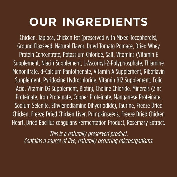 4 lb Instinct Premium Grain-Free Dry Cat Food with Ultimate Chicken Protein