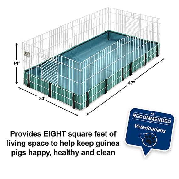 MidWest Spacious Expandable Guinea Pig Habitat with Ideal Living Space