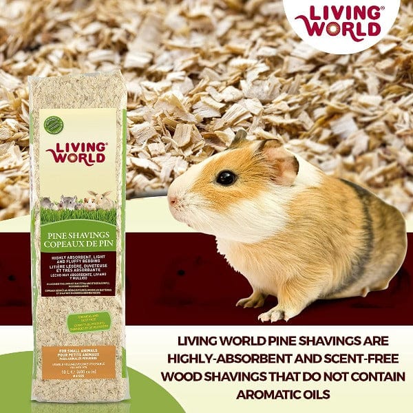 Living World Premium Pine Shavings Bedding for Small Pets