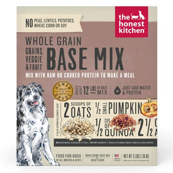 The Honest Kitchen Whole Grain Vegetable and Fruit Dehydrated Dog Food Base Mix - A Special Order Product for Canine Nutrition