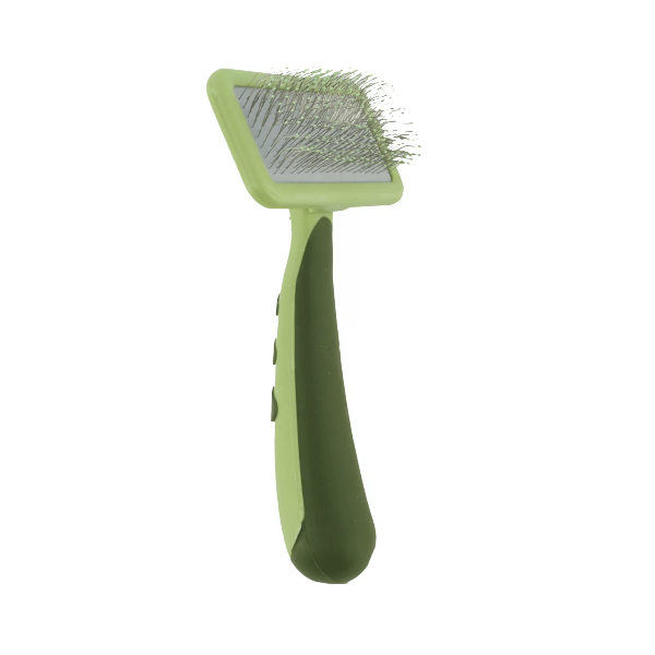 Safari Soft Cat Slicker Brush for All Coat Types, Comfort-Grip