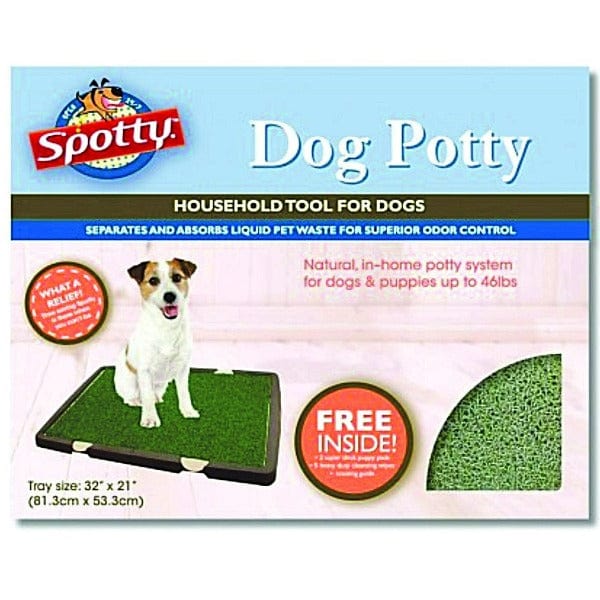 Revolutionary Spotty Indoor Dog Potty for Small to Medium Dogs