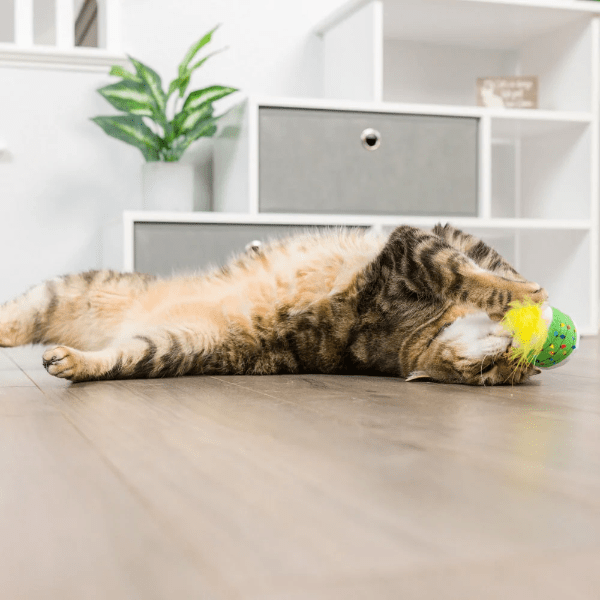 Huxley & Kent Christmas Meh Catnip - Filled Cat Toy for Festive Fun