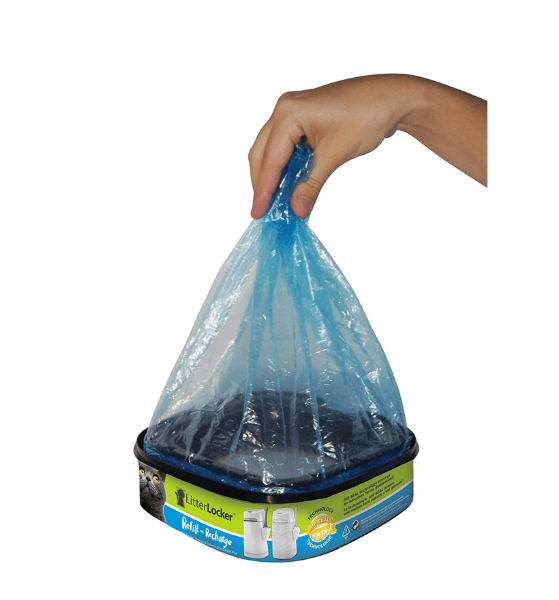 LitterLocker Design Plus Hygienic Cat Litter Refill Bags - 3 Pack