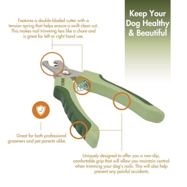 Safari High - Quality Professional Stainless Steel Dog Nail Clipper for Grooming