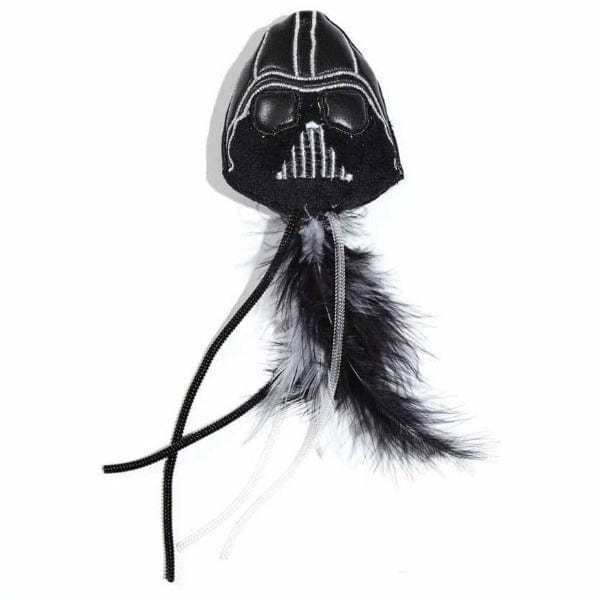 Star Wars Themed Interactive Cat Toy Featuring Darth Vader Design and Catnip Infused