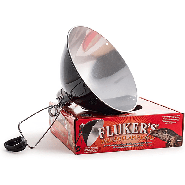 Fluker's Premium Deluxe Adjustable Clamp Lamp for Reptile Enclosures