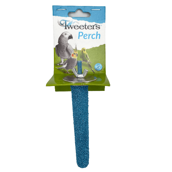 Tweeters Colorful Pumice Pedicure Perches for Birds - Ideal Bird Cage Accessories