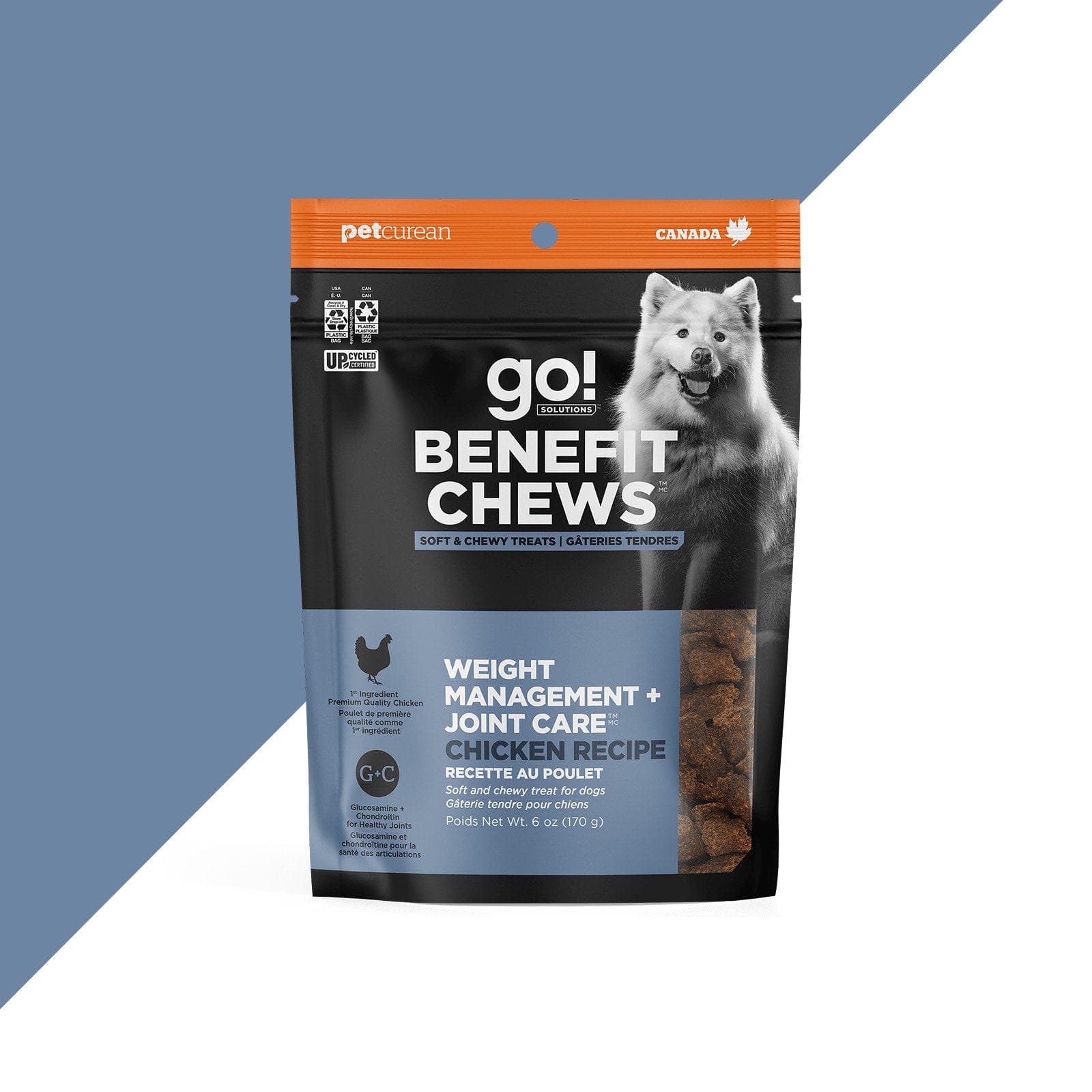 Go! Solutions Chicken Dog Treats for Weight Management & Joint Care