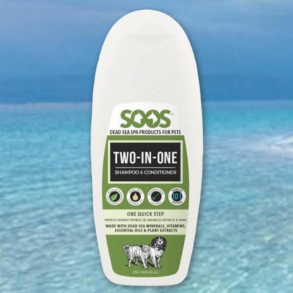 Soos Pets All - in - One Natural Pet Shampoo & Conditioner for All Hair Types