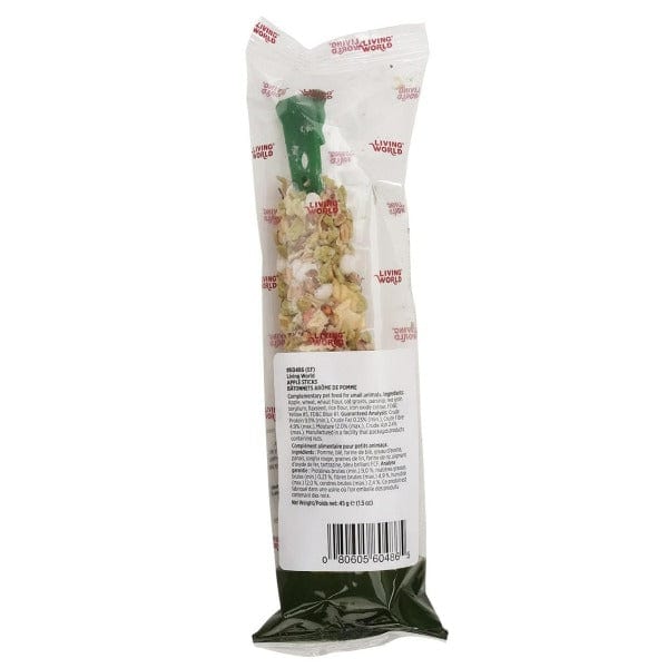 Living World Apple - Flavored Healthy Treat Sticks for Small Pets