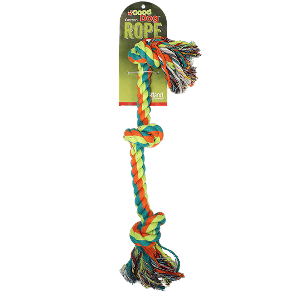 Multicolour 3 - Knot Rope Bone for Good Dogs