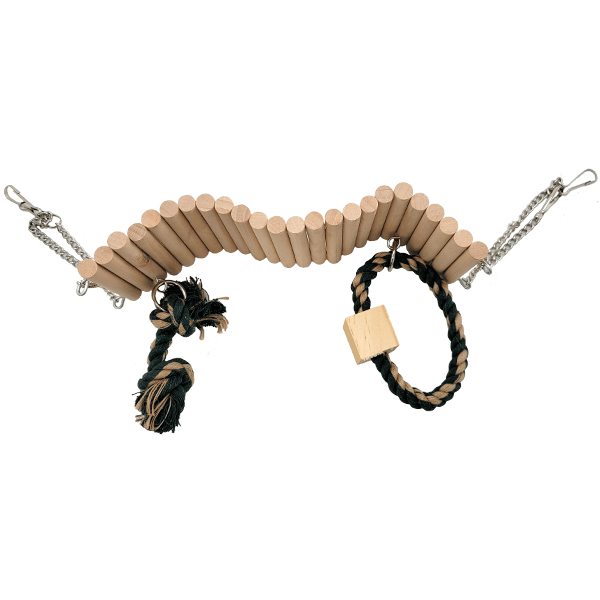 Tweeters and Moss Hollow Pet Suspension Bridge for Endless Play