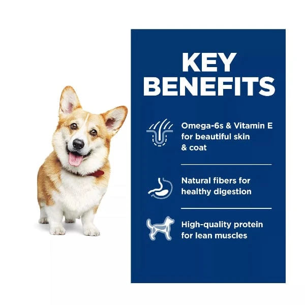 Hill's Science Diet Dry Dog Food for Adult Dogs - Small Bites with Chicken and Barley Recipe