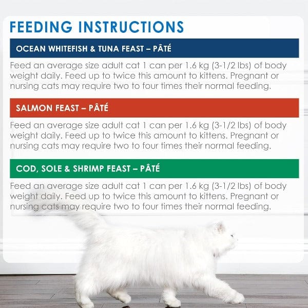 Purina Fancy Feast Gourmet Seafood Supper Pate Canned Cat Food Variety Pack for Cats of All Ages