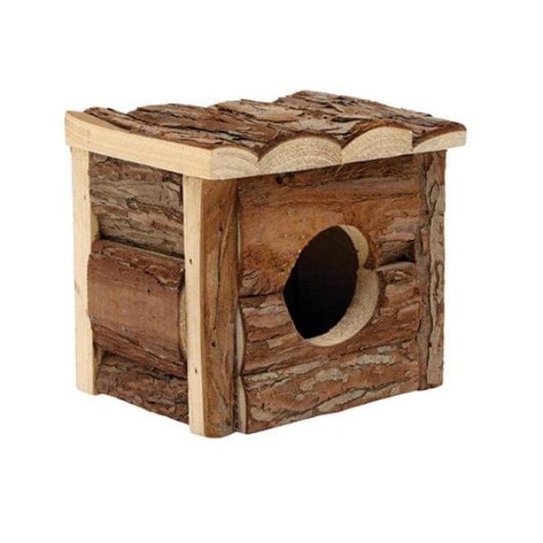 Living World Real Wood TreeHouse Cabin Hideout for Small Pets - Ideal Enclosure