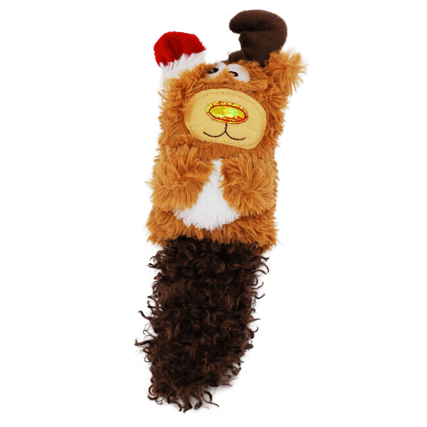 KONG Reindeer Holiday Kickeroo Soft Cat Toy with Catnip