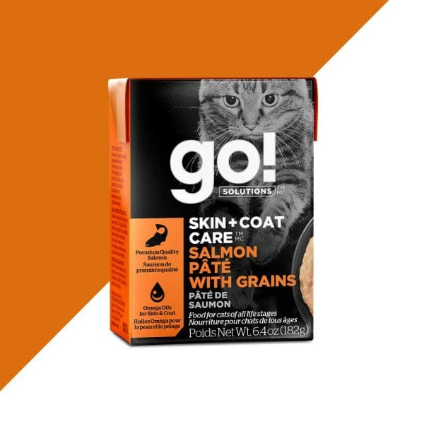 Go! Solutions Premium Salmon Pate Wet Cat Food for Skin and Coat Care