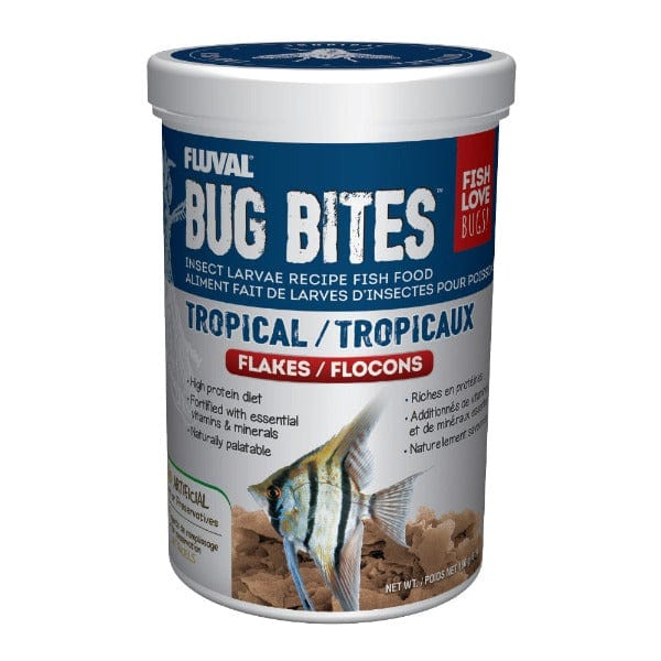 Fluval Tropical Fish Bug Bites Flake Food