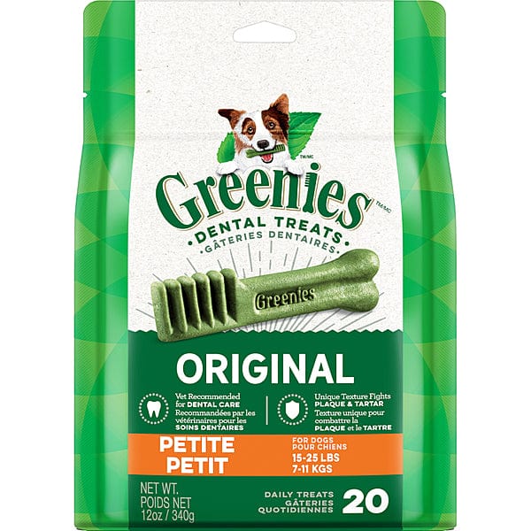 Greenies Petite Original Dental Treats for Dogs