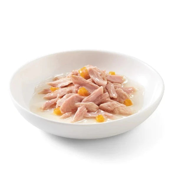 Schesir Premium Adult Wet Cat Food: Tuna with Pumpkin in Fish Broth