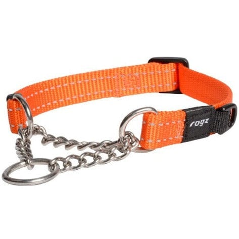 Rogz High - Quality Utility Control Chain Dog Collar for Effective Training and Behaviour Correction
