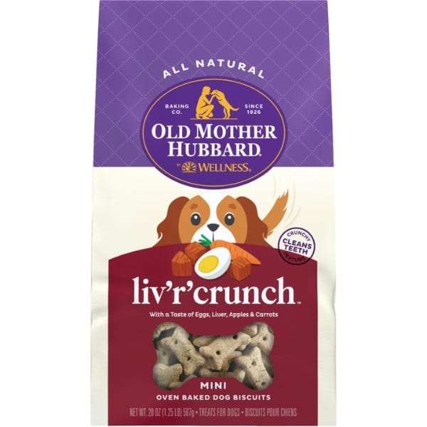 Wellness Old Mother Hubbard Mini Oven-Baked Liv'R'Crunch Dog Biscuits