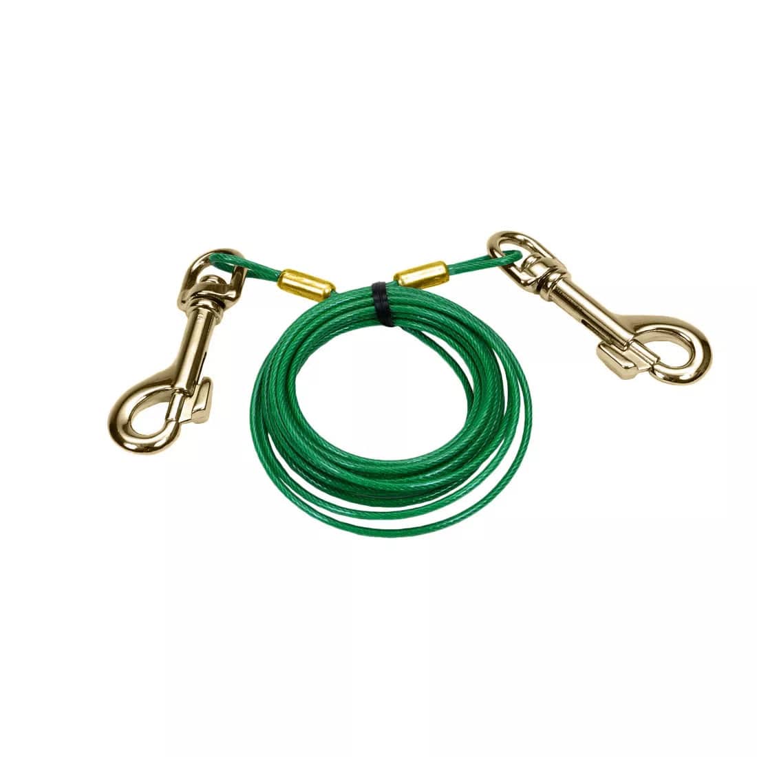 Titan Heavy - Duty Puppy Tie - Out Cable with 12 - Foot Roaming Space