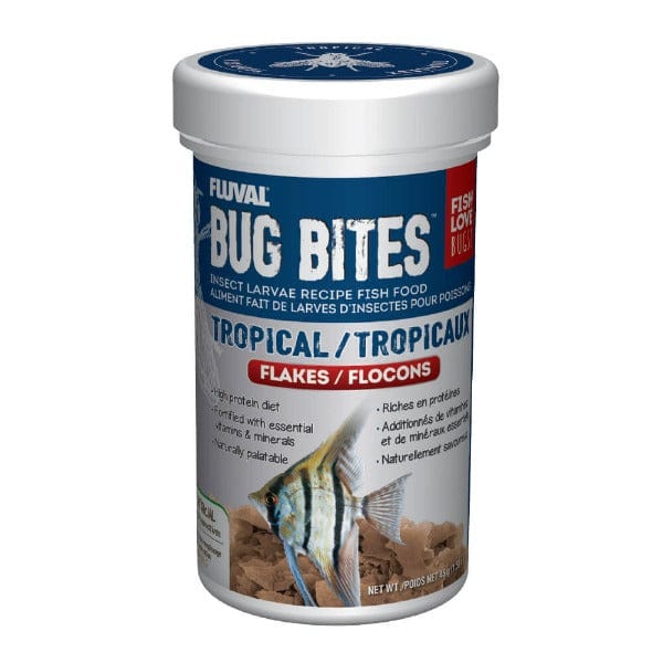 Fluval Tropical Fish Bug Bites Flake Food