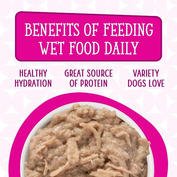 Premium Dog Food - Dogs in the Kitchen Fowl Ball Pouch with Diverse Proteins for Canine Delight