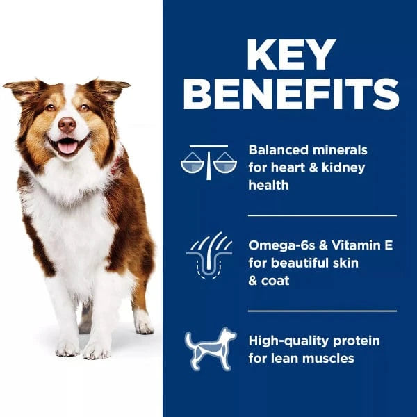 Hill's Science Diet Dry Dog Food for Adult Dogs Aged 7 and Above with Chicken Recipe