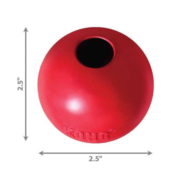 KONG Durable Rubber Ball - Ideal Dog Toy for Fetching Games