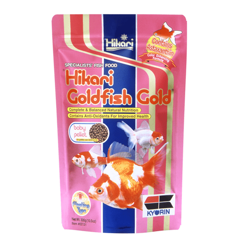 Hikari Gold Baby Pellet Diet for Vibrant Goldfish and Koi