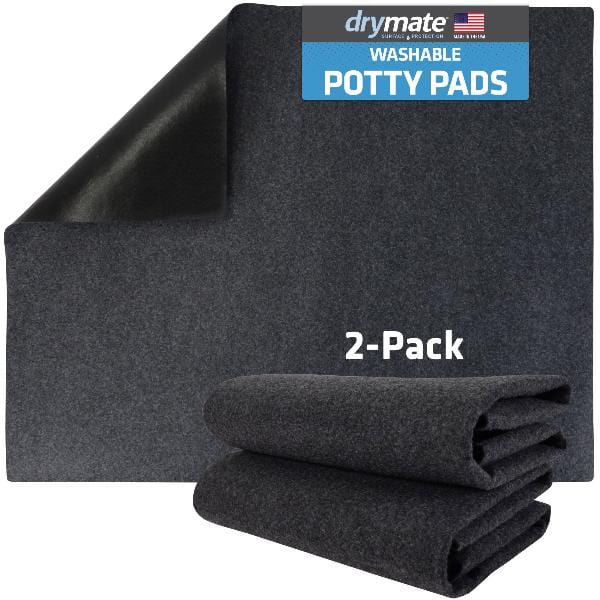 Drymate Washable and Reusable Dog Potty Training Pads - 2 Piece Pack
