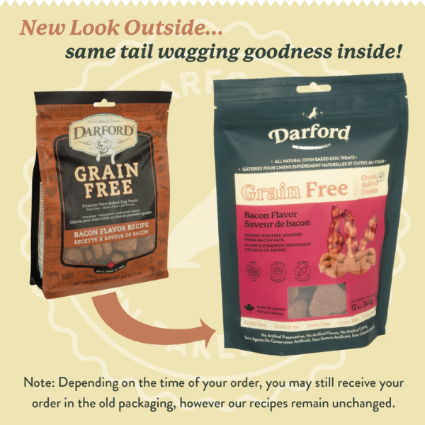 Darford Oven-Baked Grain-Free Dog Treats with Real Bacon Recipe