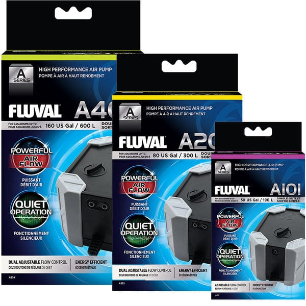 Fluval High - Performance A Series Aquarium Air Pump for Optimal Oxygenation