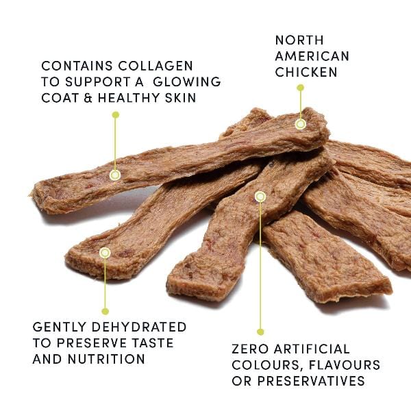 Crumps' Naturals High - Protein Chicken Collagen Jerky Dog Treats (Special Order)