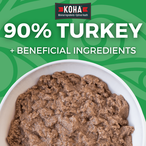 KOHA Turkey Entrée Canned Dog Food for Sensitive Stomachs
