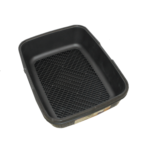 Here Kitty Deluxe Feline Hooded Lift and Sift Cat Litter Pan